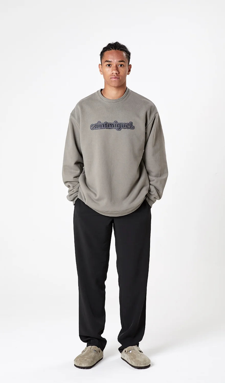 saintmiguel oversized crewneck