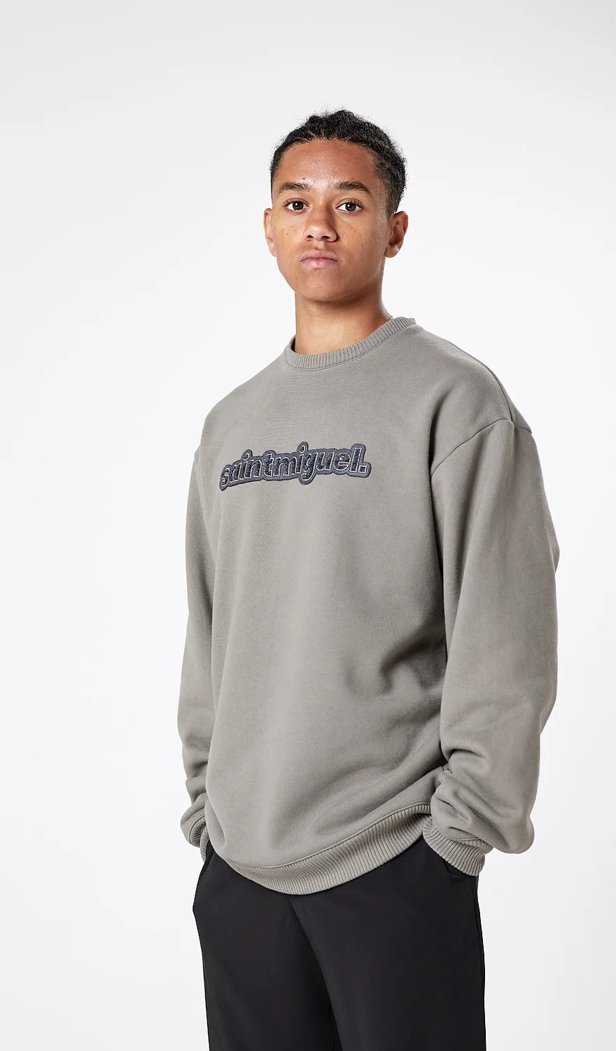 saintmiguel oversized crewneck