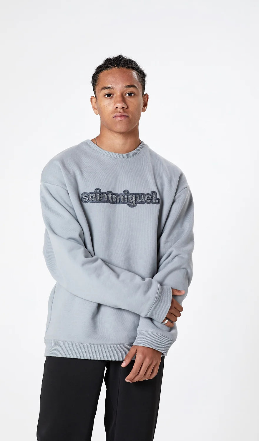 saintmiguel oversized crewneck